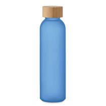 Sticla mata 500 ml, Glass, transparent blue