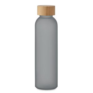 Sticla mata 500 ml, Glass, transparent grey