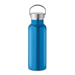 Sticla cu perete dublu 500 ml, Stainless steel, turquoise