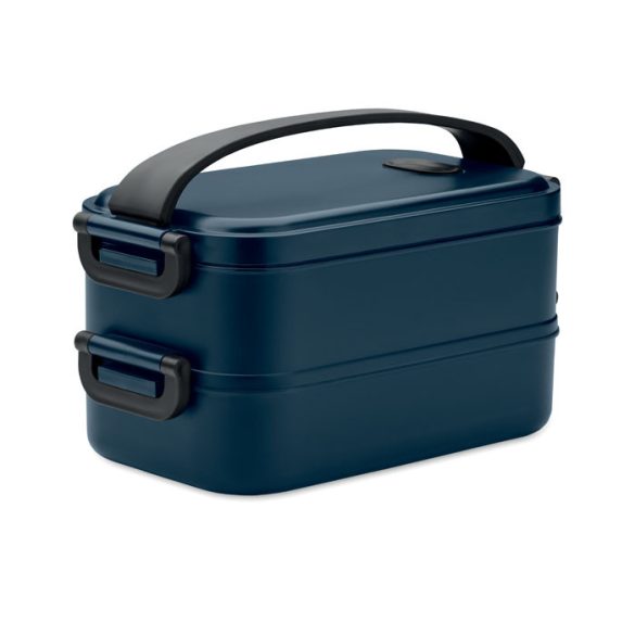 Cutie de pranz din PP, Polypropylene PP, albastru marin francez