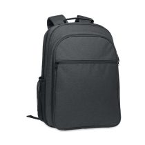 Rucsac cooler RPET 300D, RPET, black