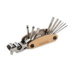 Multitool de buzunar din bambus, Bamboo, wood