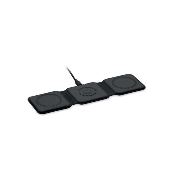Statie de incarcare pliabila, ABS, negru