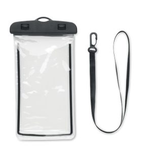 Husa impermeabila pt smartphone, Plastic, black