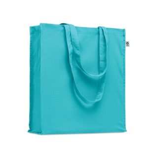Sacosa din bumbac organic, Organic cotton, turcoaz