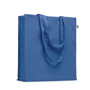 Sacosa din bumbac organic, Organic cotton, royal blue