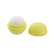 Balsam de buze minge de tenis, ABS, yellow