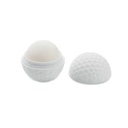 Balsam de buze minge de golf, ABS, white