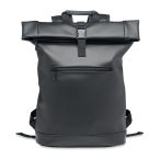 Rucsac rolltop pentru laptop PU, PU, black