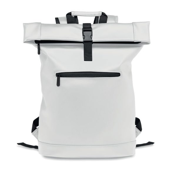 Rucsac rolltop pentru laptop PU, PU, white