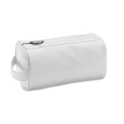 Portfard PU moale cu fermoar, PU, white