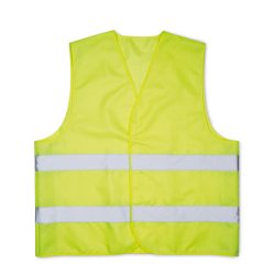 Vesta din material tricotat, Polyester, yellow