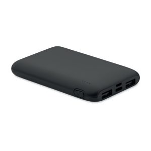 Power bank 5000 mAh, Plastic, negru