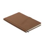 Agenda A5 PU buzunar frontal, Paper, maro