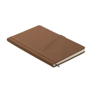 Agenda A5 PU buzunar frontal, Paper, maro