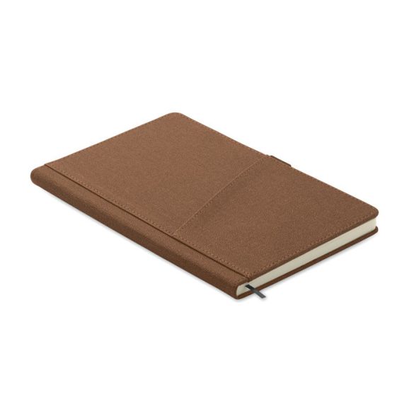 Agenda A5 PU buzunar frontal, Paper, maro