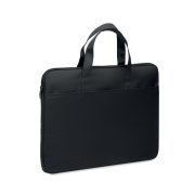 Geanta laptop 15 inch, Polyester, negru