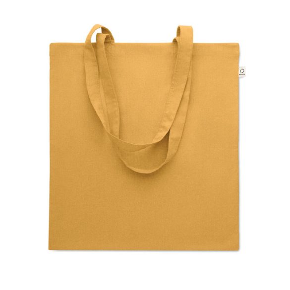 Sacosa din bumbac reciclat, Recycled cotton, ocru