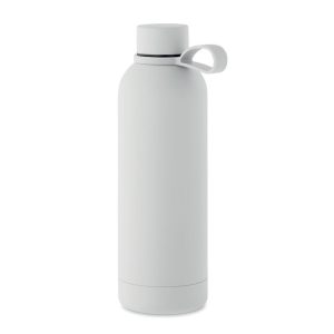 Sticla cu perete dublu 500 ml, Stainless steel, alb