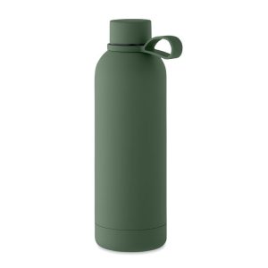 Sticla cu perete dublu 500 ml, Stainless steel, verde inchis