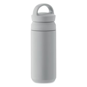 Sticla cu perete dublu 320 ml, Stainless steel, gri