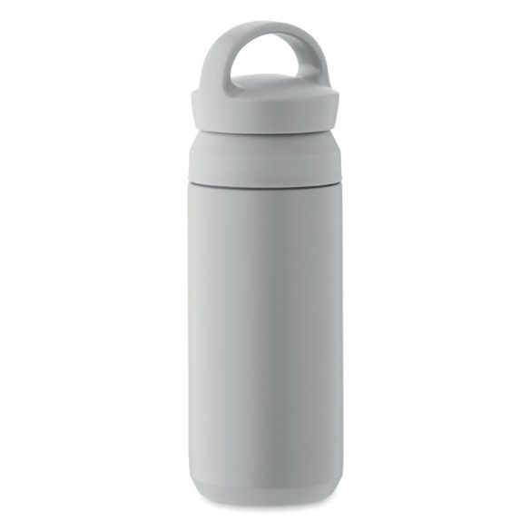 Sticla cu perete dublu 320 ml, Stainless steel, gri