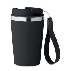 Pahar cu perete dublu 350 ml, Polypropylene PP, negru