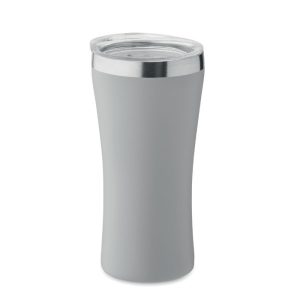 Pahar cu perete dublu 160 ml, Stainless steel, gri