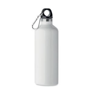 Sticla cu perete dublu 500 ml, Stainless steel, alb
