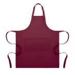 Sort de bucatarie reglabil, Polyester/Cotton, burgundy