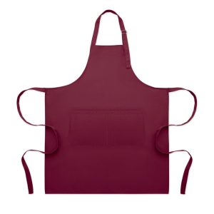 Sort de bucatarie reglabil, Polyester/Cotton, burgundy