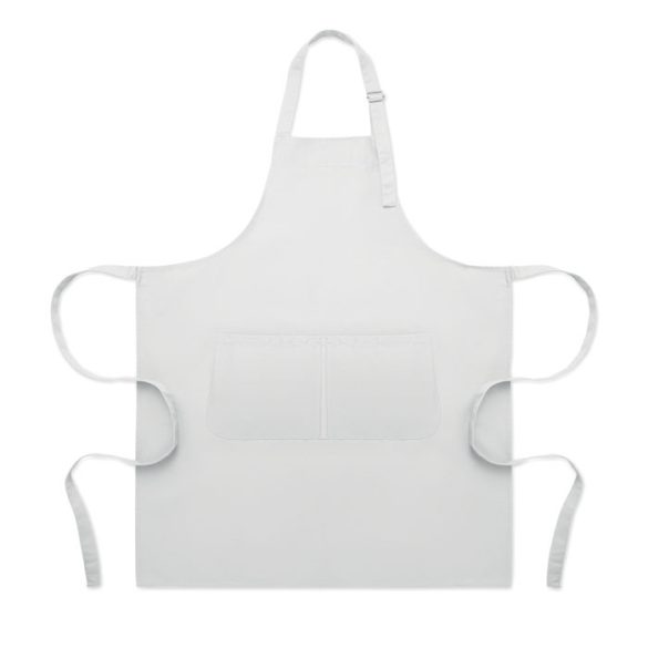 Sort de bucatarie reglabil, Polyester/Cotton, alb