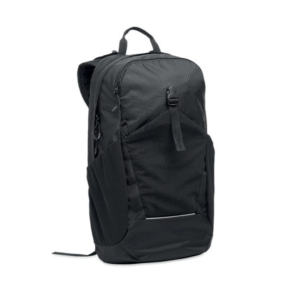 Rucsac pentru drumetii 18L, Nylon, negru