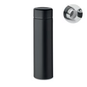 Sticla cu perete dublu 500 ml, Stainless steel, negru