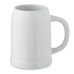 Cana de bere sublimata 500 ml, Ceramics, alb