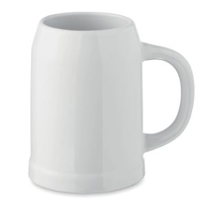 Cana de bere sublimata 500 ml, Ceramics, alb