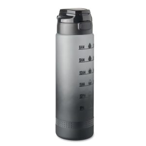 Sticla de apa sport RPET 1L, RPET, alb