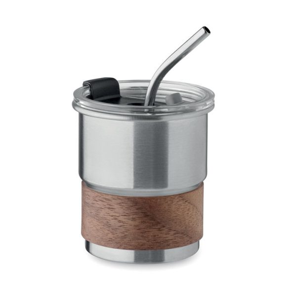 Pahar cu un singur perete 260 m, Stainless steel, argint mat