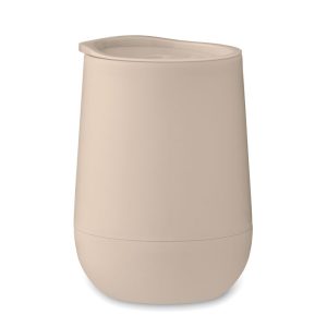 Pahar termo cu perete dublu din, Polypropylene PP, bej