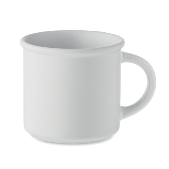 Cana ceramica mata 300 ml, Ceramics, alb