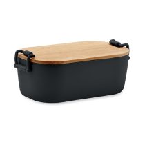 Cutie de pranz 700 ml din PP, Polypropylene PP, negru