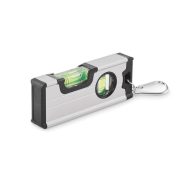 Mini poloboc magnetic din alumi, Aluminium, argintiu