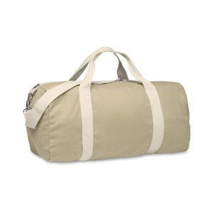 Geanta duffle reciclata 320 gr/, Recycled cotton, kaki