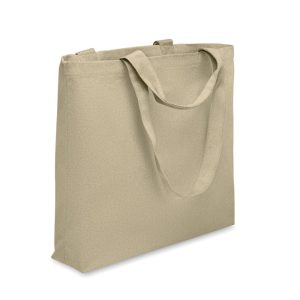 Geanta de plaja canvas 320 gr/m, Recycled cotton, kaki