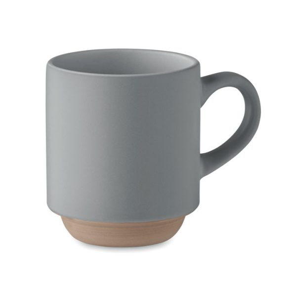 Cana ceramica stivuibila 170 ml, Ceramics, gri