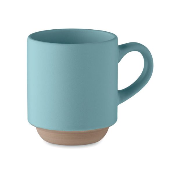 Cana ceramica stivuibila 170 ml, Ceramics, petrol