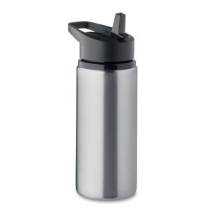 Sticla cu perete simplu 500 ml, Stainless steel, argint mat
