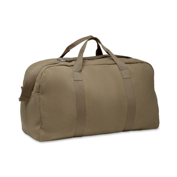 Geanta de voiaj Duffle 450 gr/m, Recycled cotton, Verde militar