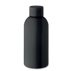 Sticla cu perete simplu 500 ml, Stainless steel, negru