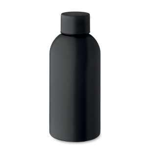 Sticla cu perete simplu 500 ml, Stainless steel, negru